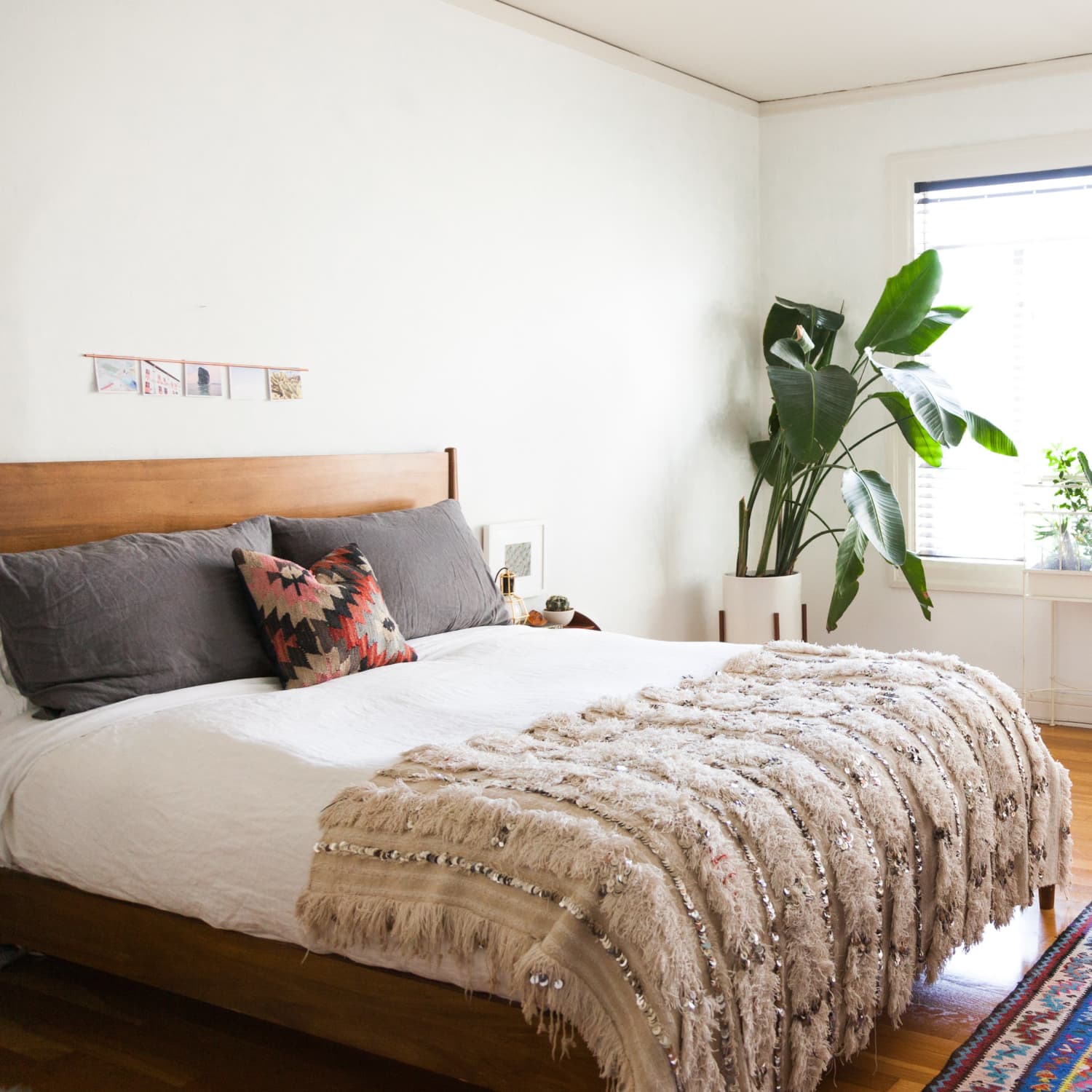 Simple Wood Bed Frame Bedroom Trend Apartment Therapy